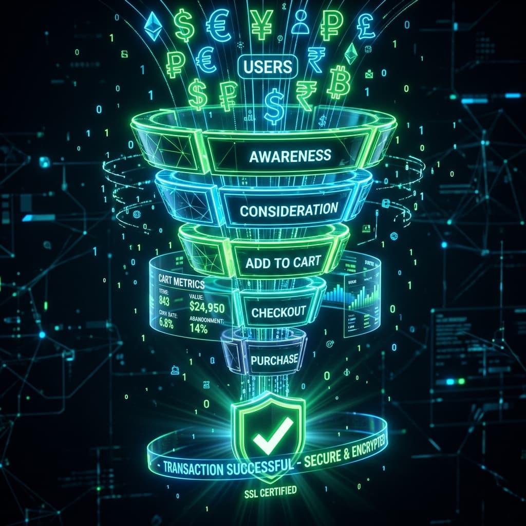 Business Ecommerce Website Development Capabilities Detail Lightechouse Business Ecommerce Website Development - Detailed Technical Architecture Illustration