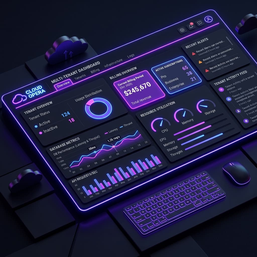 SaaS Development Studio Design Lightechouse SaaS Development - End-to-end cloud product development spanning multi-tenant architectures, secure auth, and Stripe pipelines.